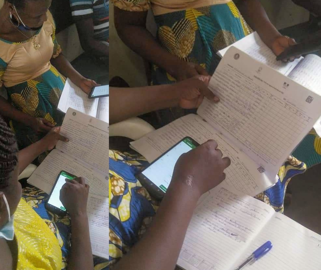 Registration of Dokita Eyes app new users