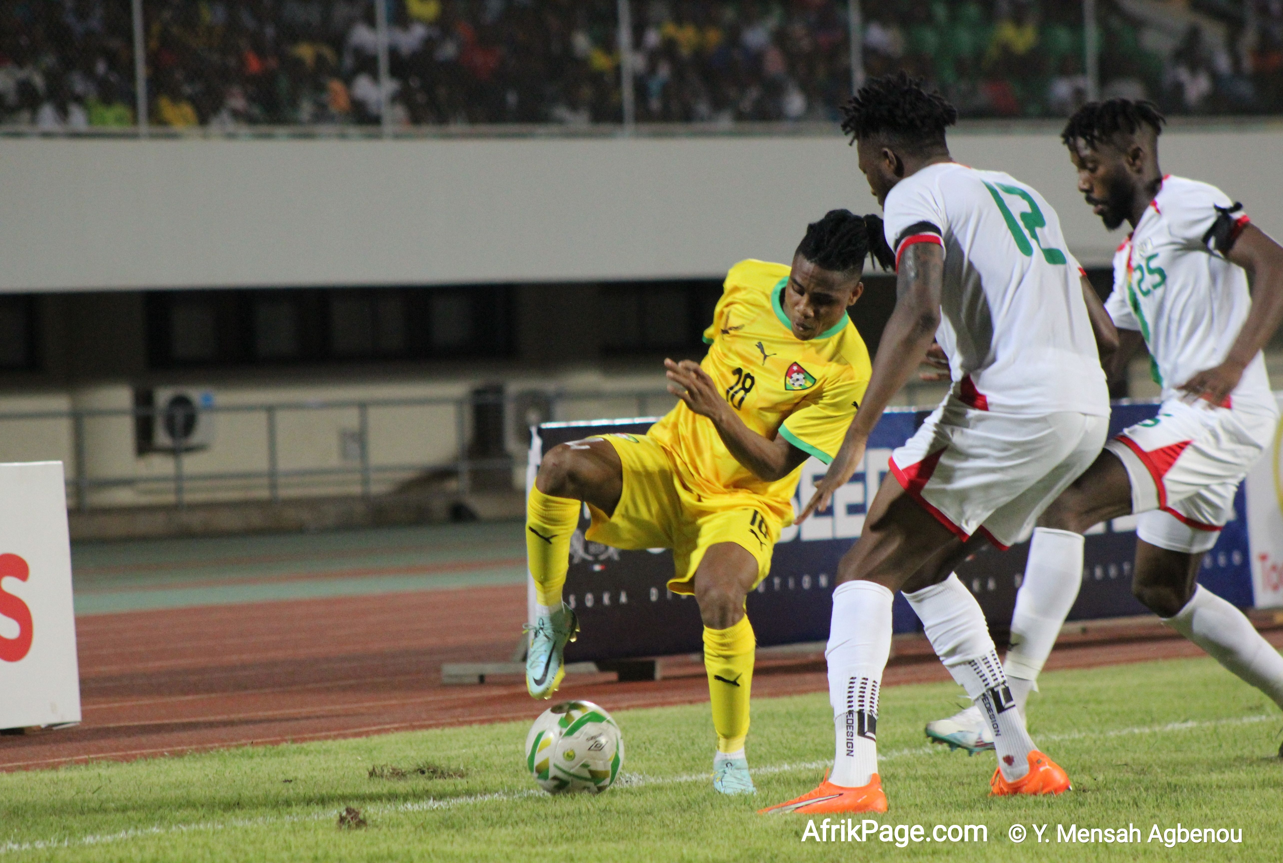 Togo vs Burkina Faso, 29th March 2023 AFCON Qualifiers © Mensah Agbenou